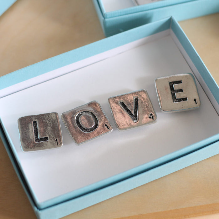 Handmade Pewter Magnet Set | 13 Styles image 4