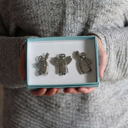Handmade Pewter Magnet Set | 13 Styles image 5