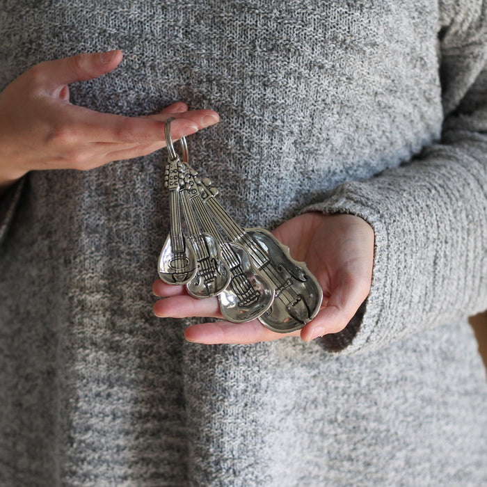 Handmade Pewter Measuring Spoons | Instruments image 1