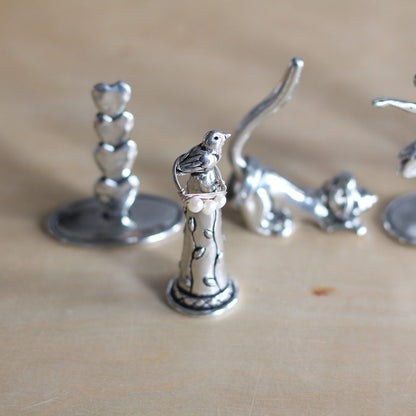 Handmade Pewter Ring Holder | 5 Styles image 3