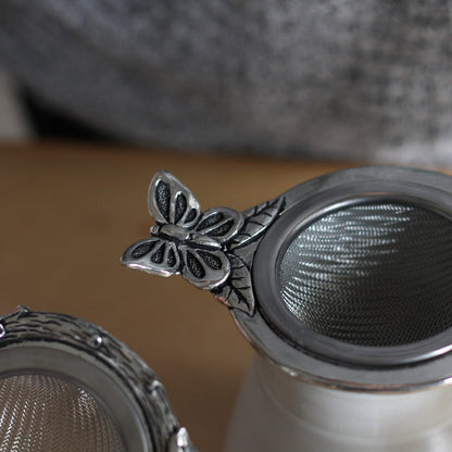 Handmade Pewter Tea Strainer | 4 Styles image 3
