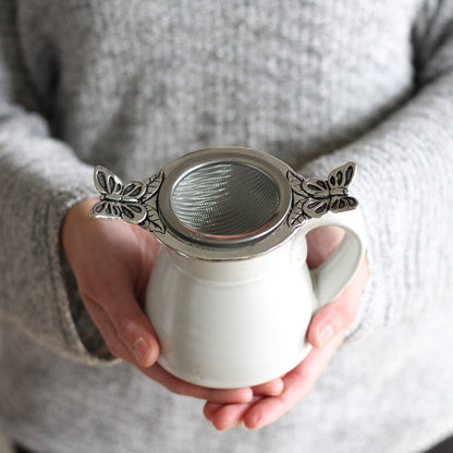 Handmade Pewter Tea Strainer | 4 Styles image 5