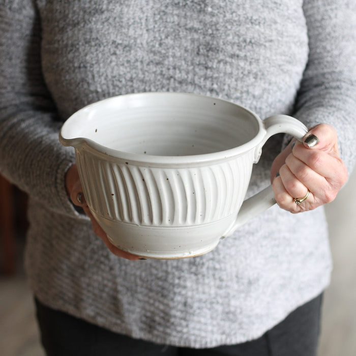 Handmade Pottery | Large Batter Bowl image 1