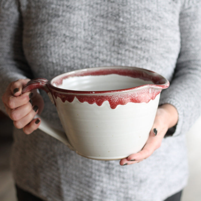 Handmade Pottery | Large Batter Bowl image 2