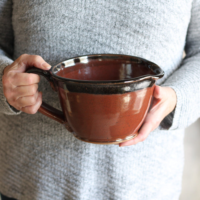 Handmade Pottery | Large Batter Bowl image 4
