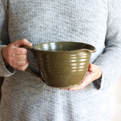 Handmade Pottery | Large Batter Bowl image 7