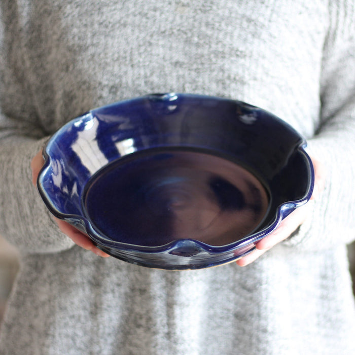 Handmade Pottery | Large Pie Plate image 6