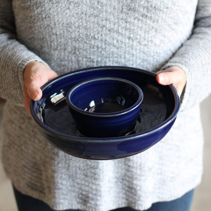 Handmade Pottery | Small Chip n' Dip Bowl image 5