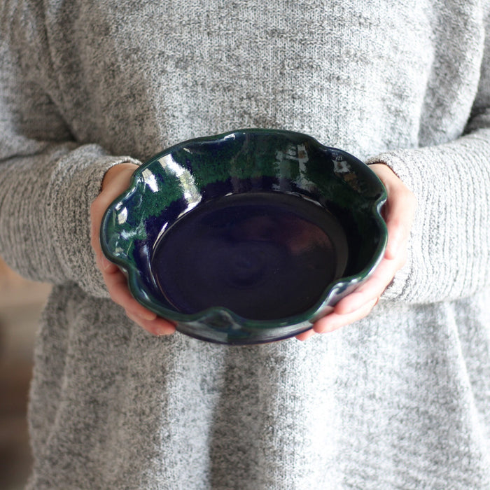 Handmade Pottery | Small Pie Plate image 7