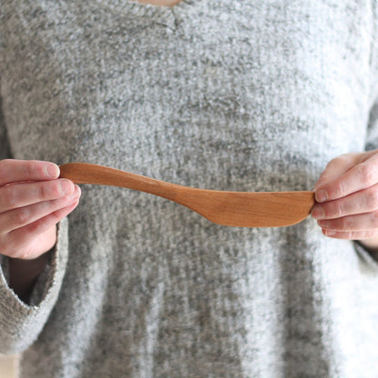 Handmade Solid Cherry Spreader | 2 Sizes image 4