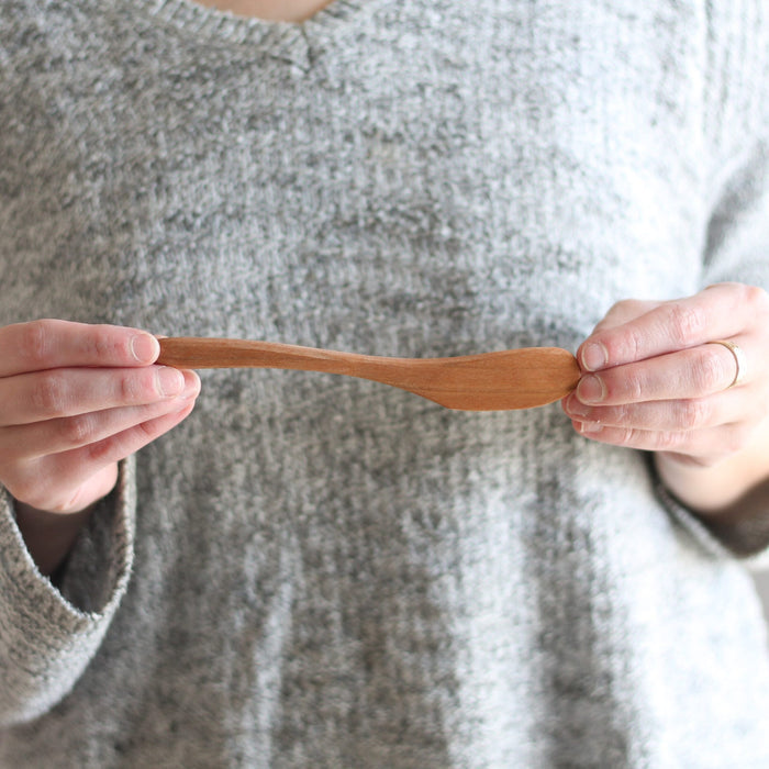 Handmade Solid Cherry Spreader | 2 Sizes image 5