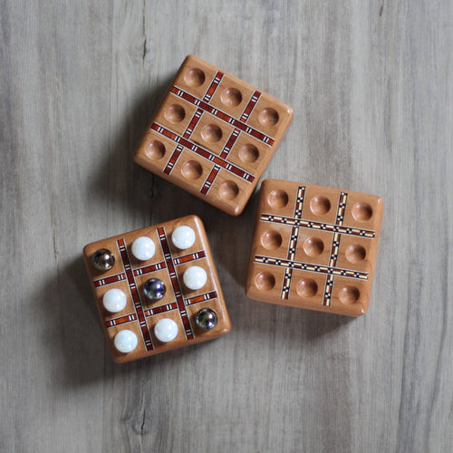 Handmade Travel Tic Tac Toe Box image 0