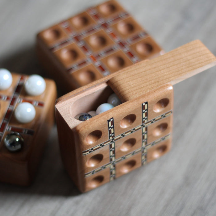 Handmade Travel Tic Tac Toe Box image 1