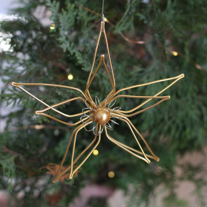 Handmade Wire Star Ornaments image 2