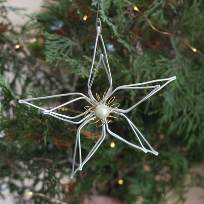Handmade Wire Star Ornaments image 3