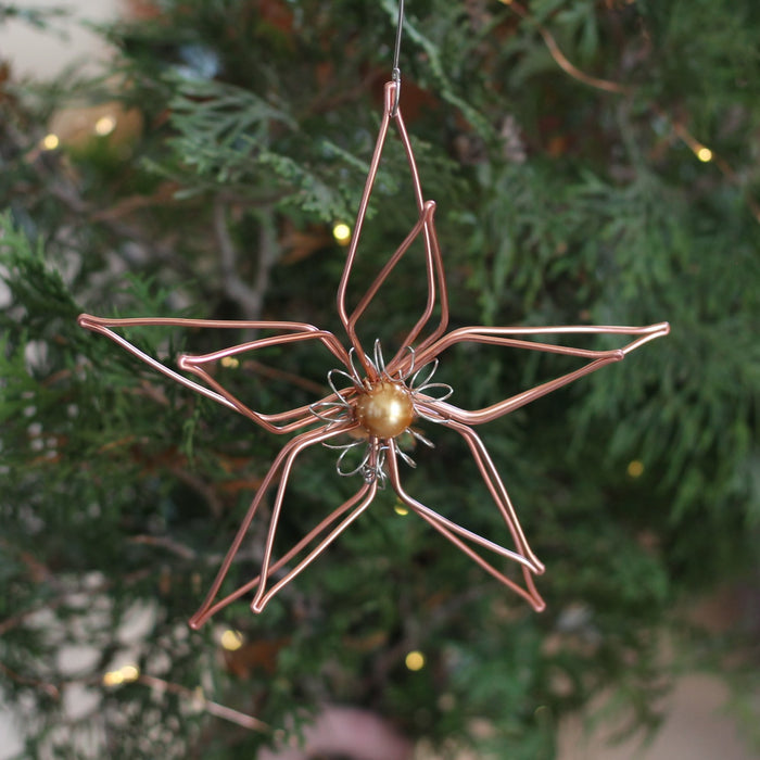 Handmade Wire Star Ornaments image 4