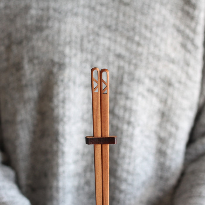 Handmade Wooden Chopsticks | 4 Designs image 1