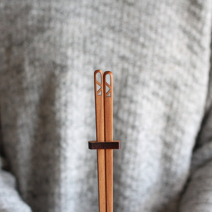 Handmade Wooden Chopsticks | 4 Designs image 1