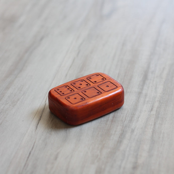 Handmade Wooden Dice Box image 3