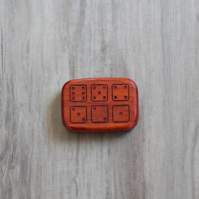 Handmade Wooden Dice Box image 4