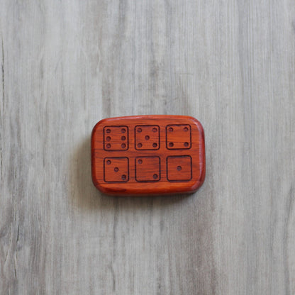 Handmade Wooden Dice Box image 4