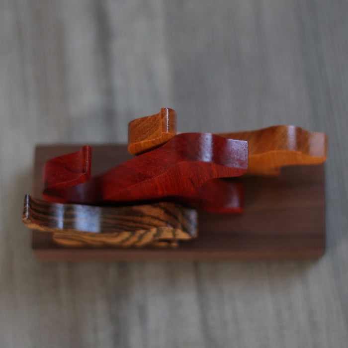 Handmade Wooden Dogs Figurine image 2