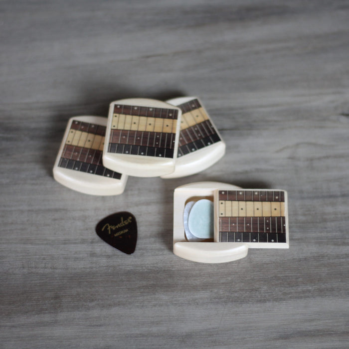 Handmade Wooden Guitar Pick Box image 3