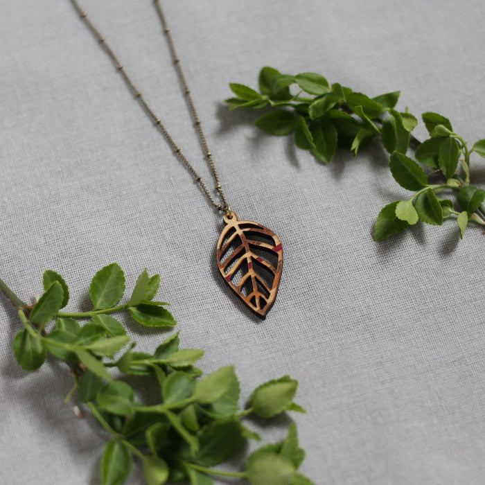 Handmade Wooden Jewelry | Alicia Necklace image 0
