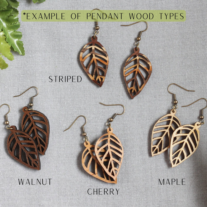 Handmade Wooden Jewelry | Alicia Necklace image 2