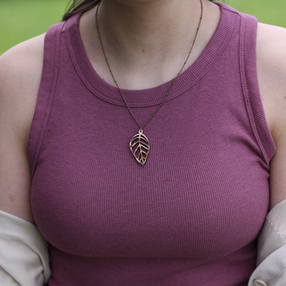 Handmade Wooden Jewelry | Alicia Necklace image 7