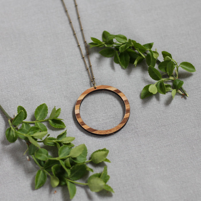 Handmade Wooden Jewelry | Angela Necklace image 0