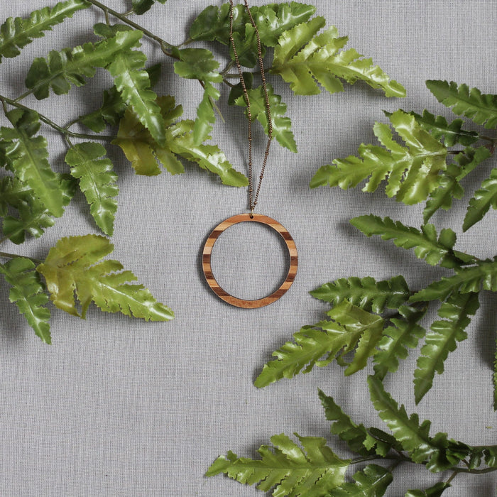 Handmade Wooden Jewelry | Angela Necklace image 1