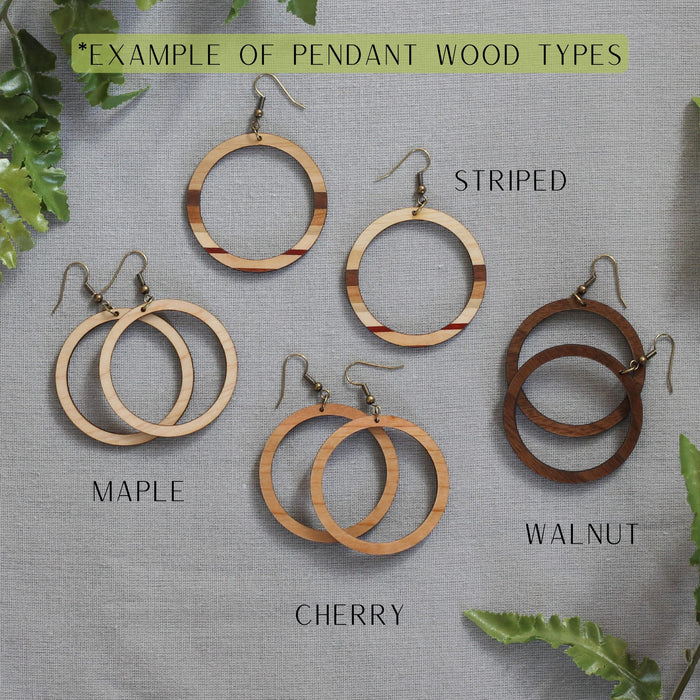 Handmade Wooden Jewelry | Angela Necklace image 2