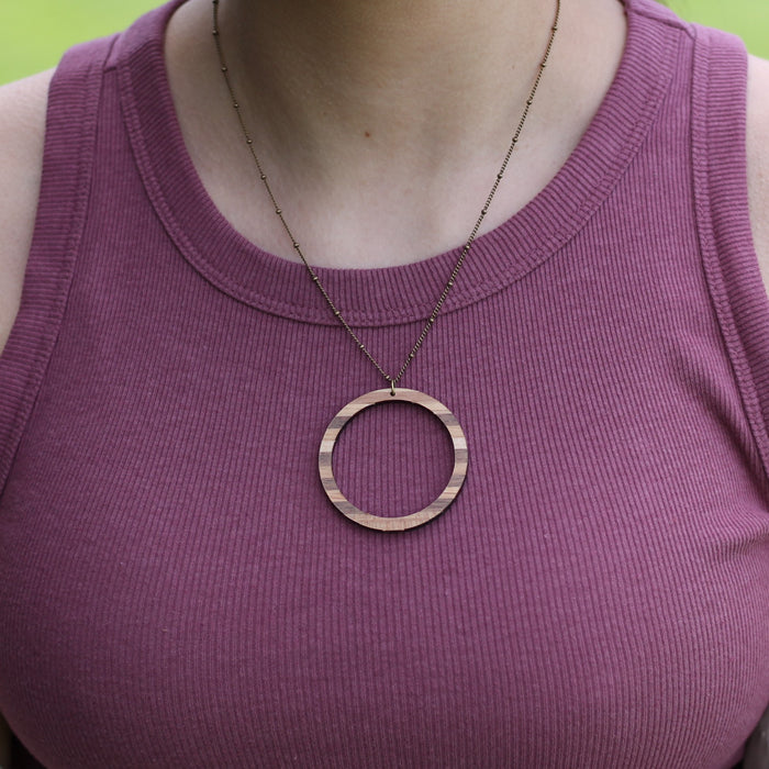 Handmade Wooden Jewelry | Angela Necklace image 3
