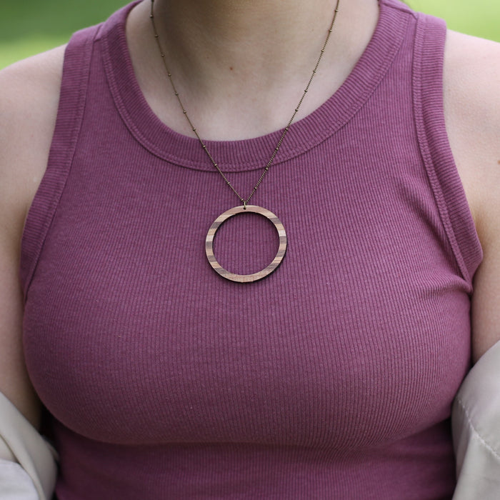 Handmade Wooden Jewelry | Angela Necklace image 4