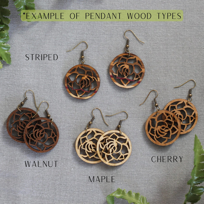 Handmade Wooden Jewelry | Bedonna Necklace image 2