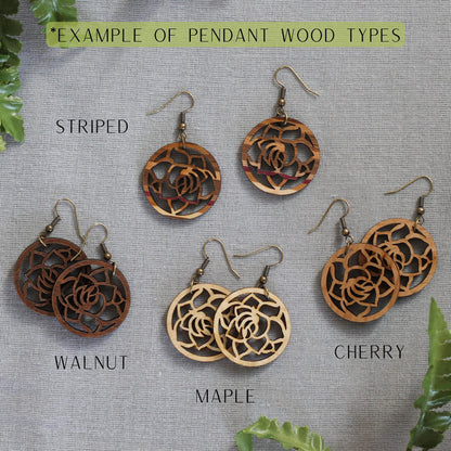 Handmade Wooden Jewelry | Bedonna Necklace image 2