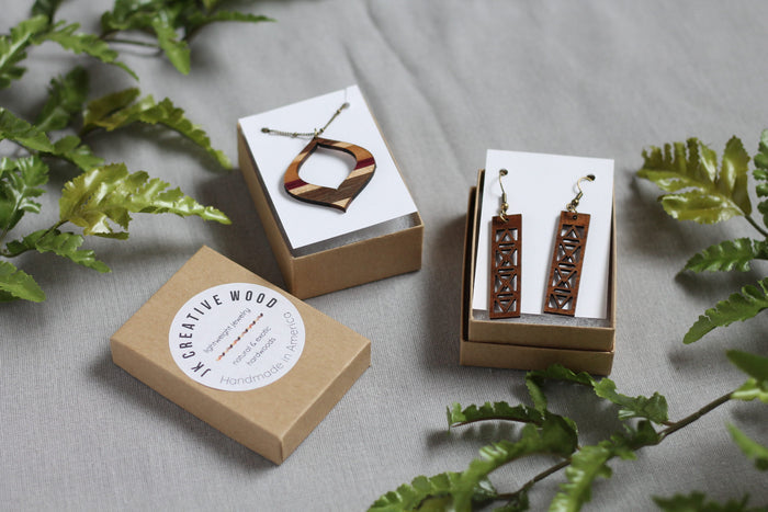 Handmade Wooden Jewelry | Bedonna Necklace image 6