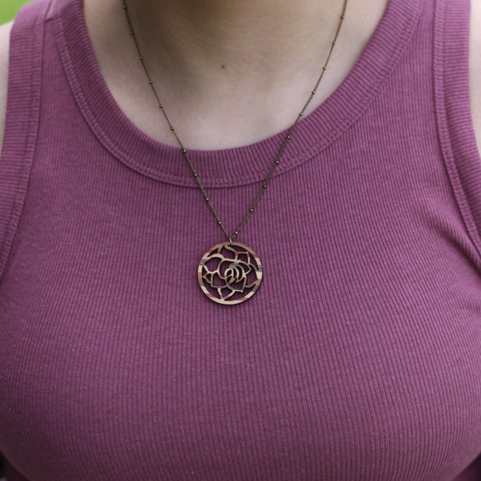 Handmade Wooden Jewelry | Bedonna Necklace image 7