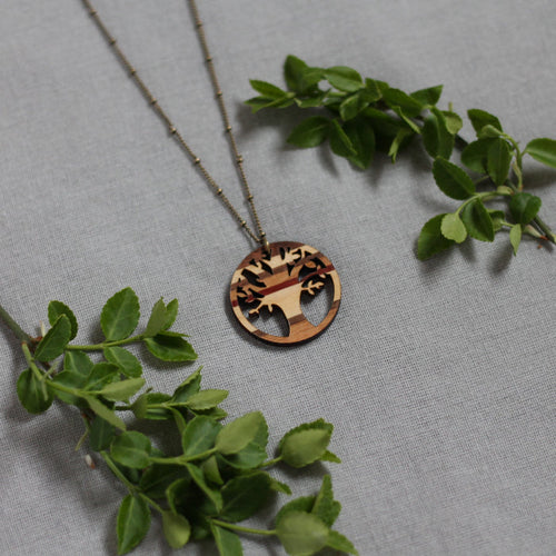Handmade Wooden Jewelry | Elizabeth Necklace image 0