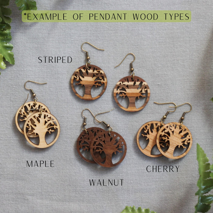 Handmade Wooden Jewelry | Elizabeth Necklace image 2