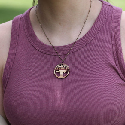 Handmade Wooden Jewelry | Elizabeth Necklace image 7