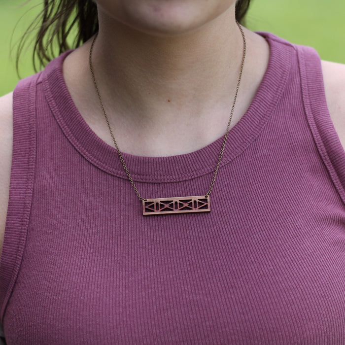 Handmade Wooden Jewelry | Emma Necklace image 7