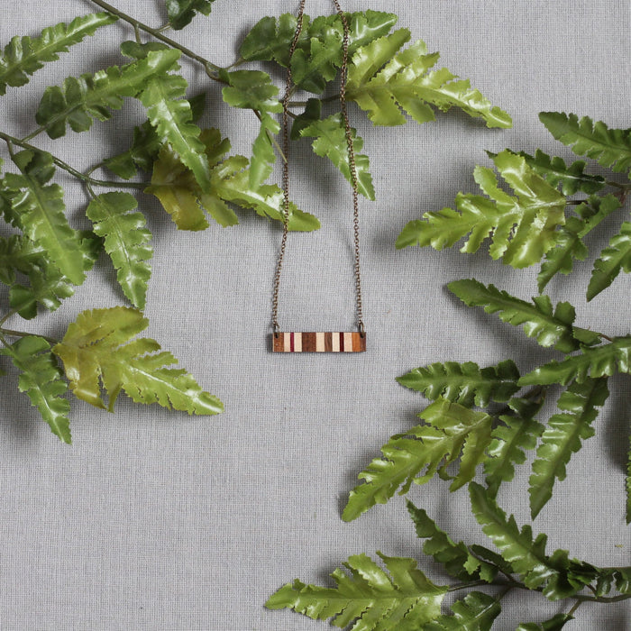 Handmade Wooden Jewelry | Jina Necklace image 1