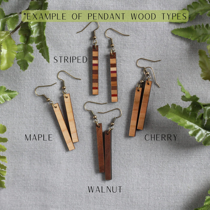 Handmade Wooden Jewelry | Jina Necklace image 2
