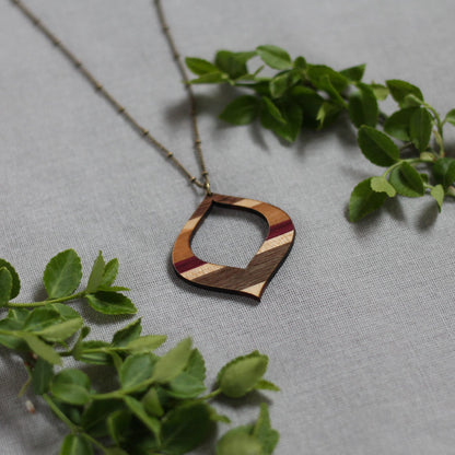 Handmade Wooden Jewelry | Linda Necklace image 0