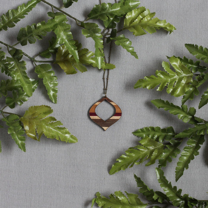 Handmade Wooden Jewelry | Linda Necklace image 1