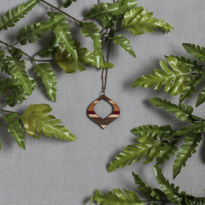 Handmade Wooden Jewelry | Linda Necklace image 1