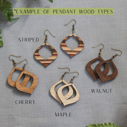 Handmade Wooden Jewelry | Linda Necklace image 2