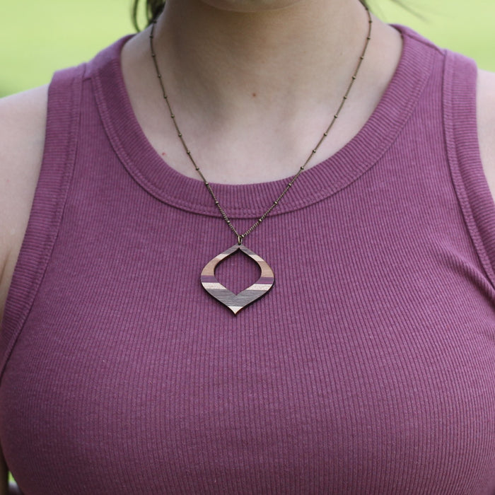 Handmade Wooden Jewelry | Linda Necklace image 7